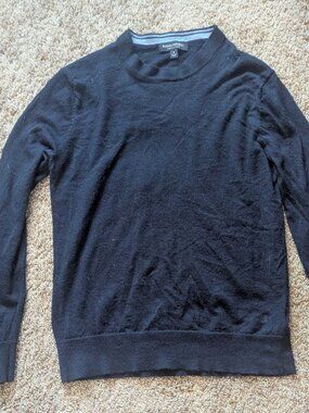 Banana Republic Sweater, Women's S, 100% Merino, Black